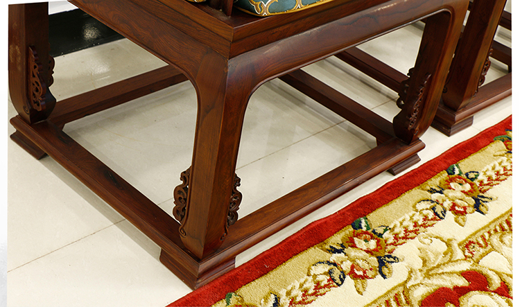 皇宫椅(花枝) - 西双版纳川赛红木家具-缅甸花梨-老挝大红酸枝-老挝